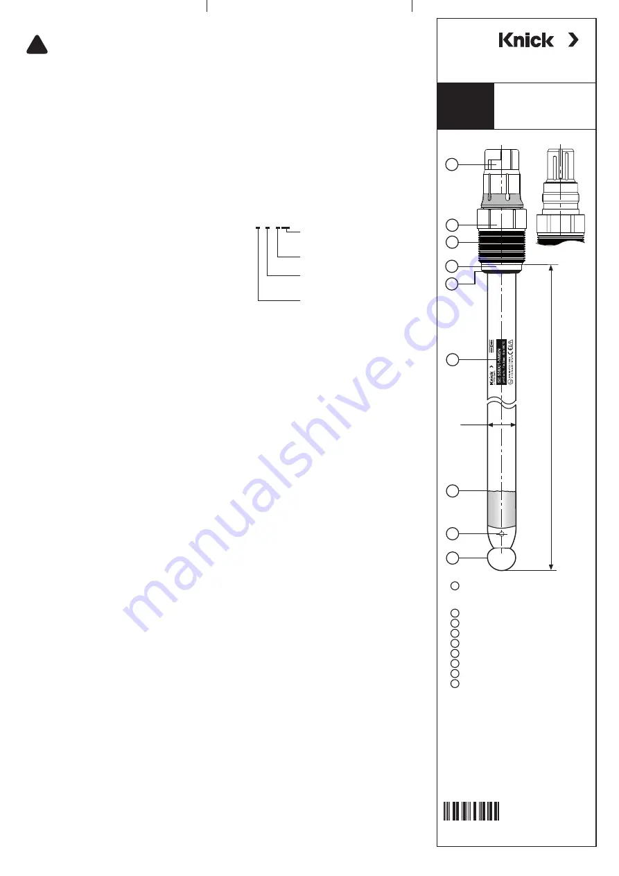 Knick SE 558X/*-NMSN Series Manual Download Page 3