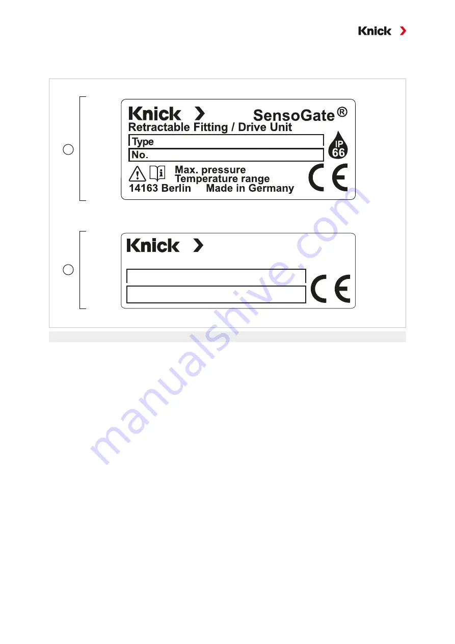 Knick SensoGate WA131M Скачать руководство пользователя страница 15