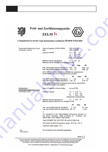 Knick Stratos PROFIBUS 2222X CondI User Manual Download Page 154