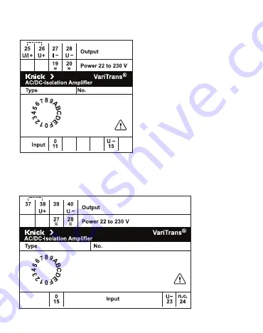 Knick VariTrans P 41000 TRMS Manual Download Page 18