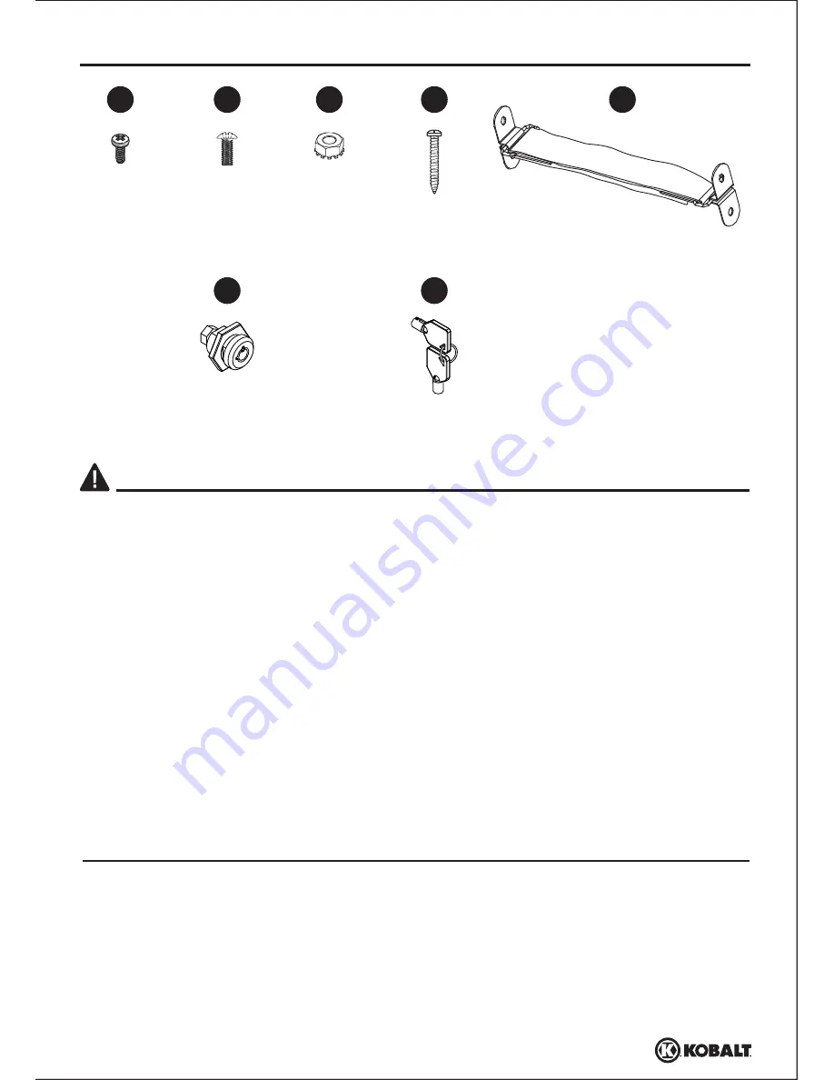 Kobalt 0056643 User Manual Download Page 4