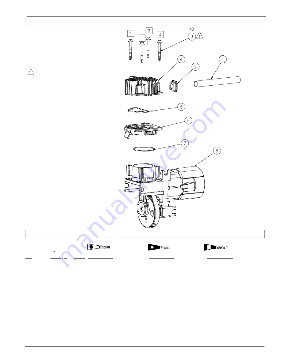 Kobalt 215914 Parts Manual Download Page 6