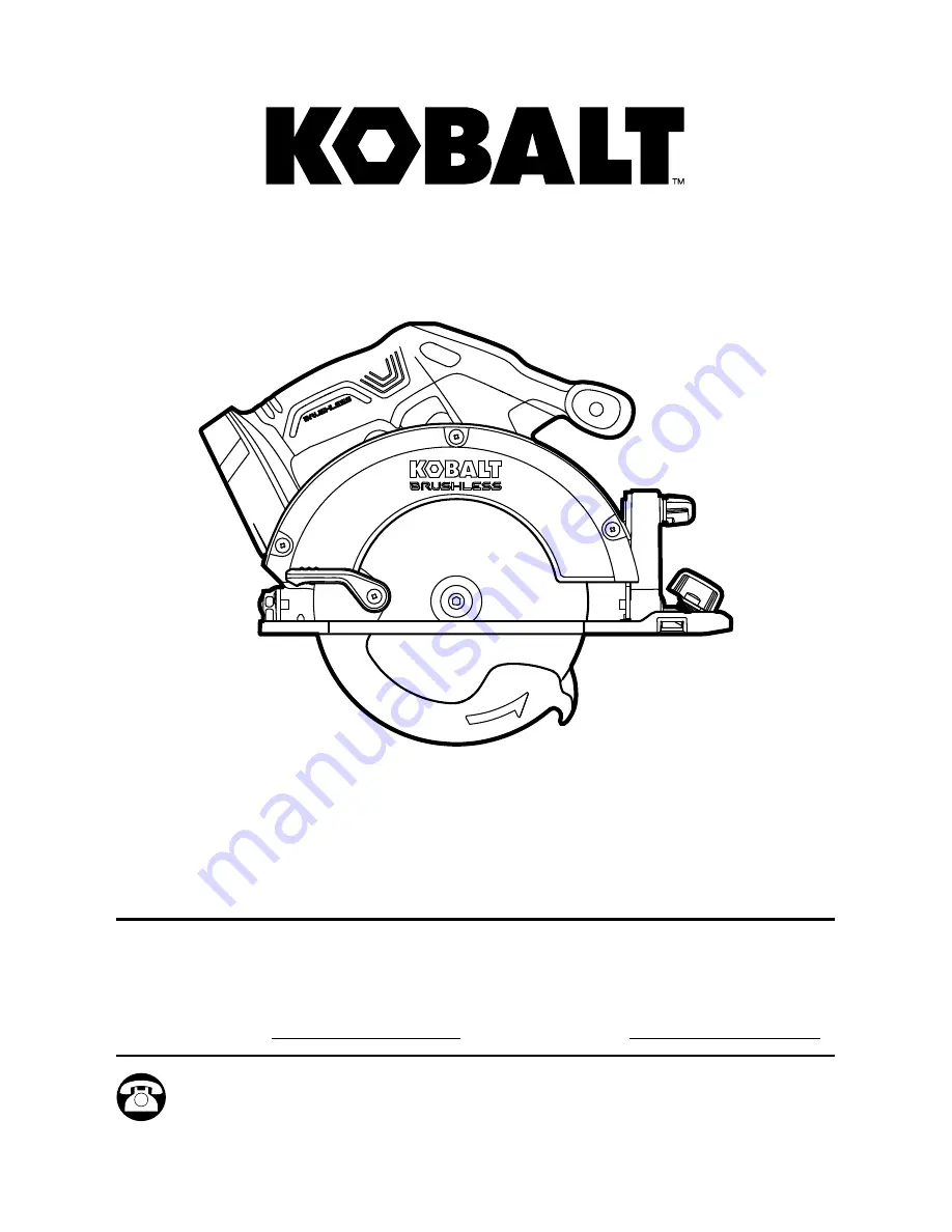 Kobalt KCS 6524B-03 Скачать руководство пользователя страница 19