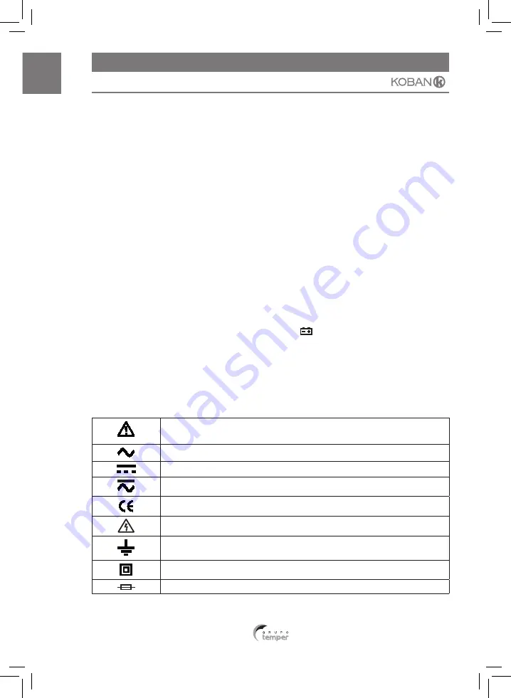 koban KMD 05 Instruction Manual Download Page 4