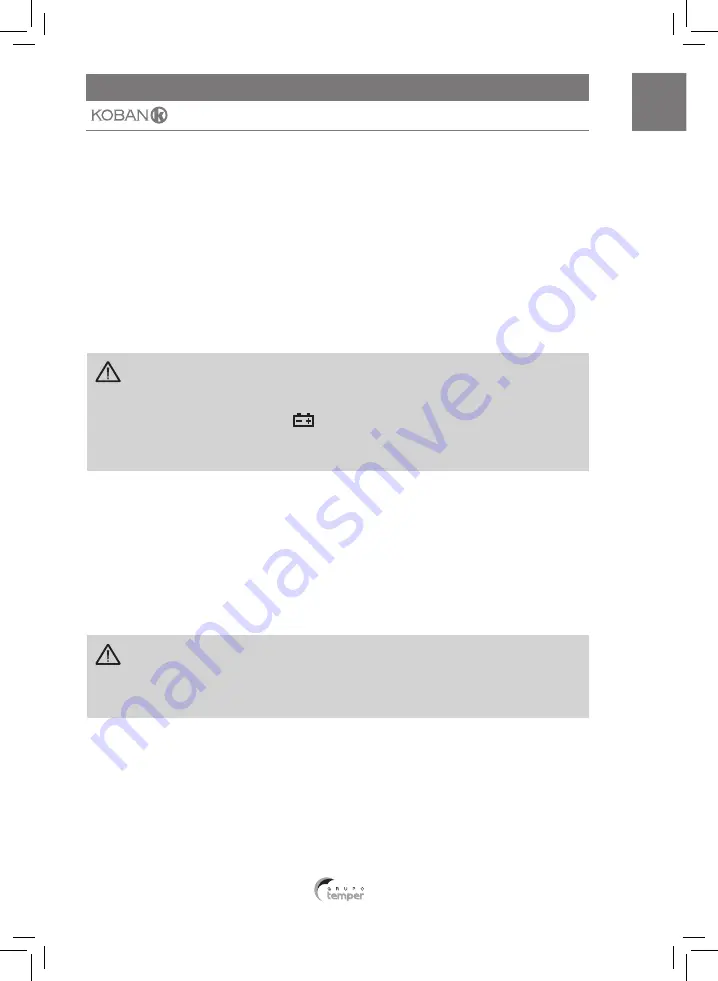 koban KMD 05 Instruction Manual Download Page 27