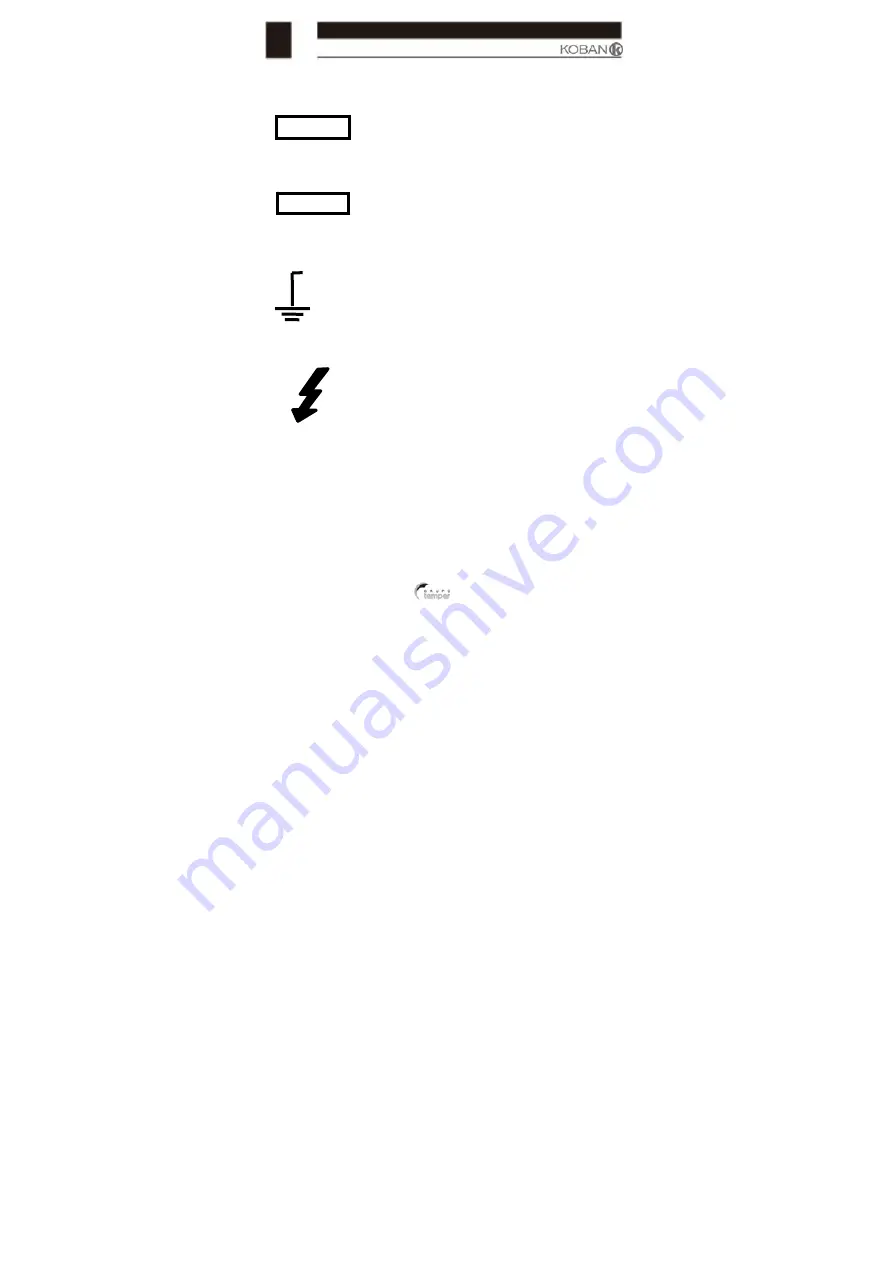 koban KMD-11 Operating Instruction Download Page 55