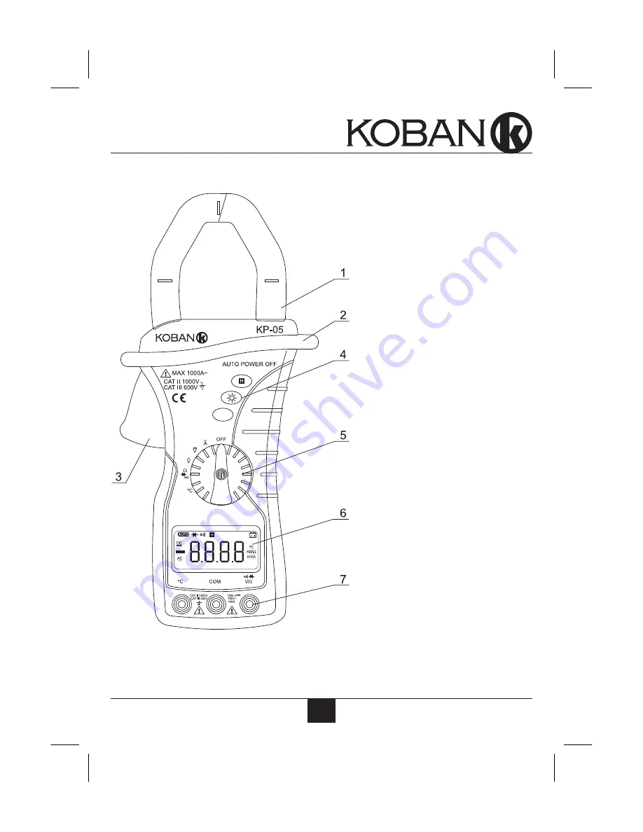 koban KP-05 Скачать руководство пользователя страница 21