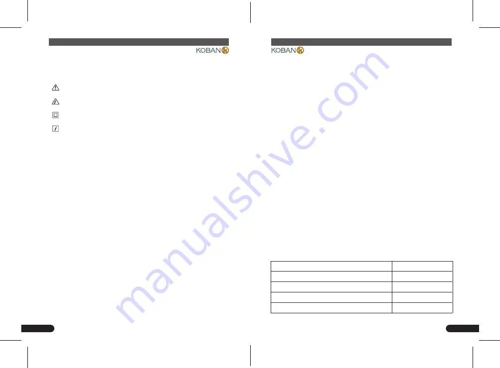 koban KPA-1000 Скачать руководство пользователя страница 3