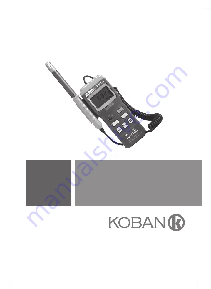 koban KTH 6503 Manual Download Page 1