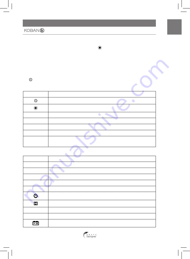 koban KTH 6503 Manual Download Page 13