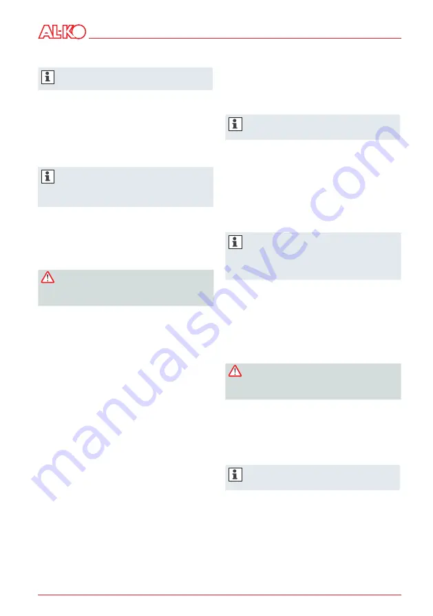 Kober AL-KO Instructions For Use Manual Download Page 38