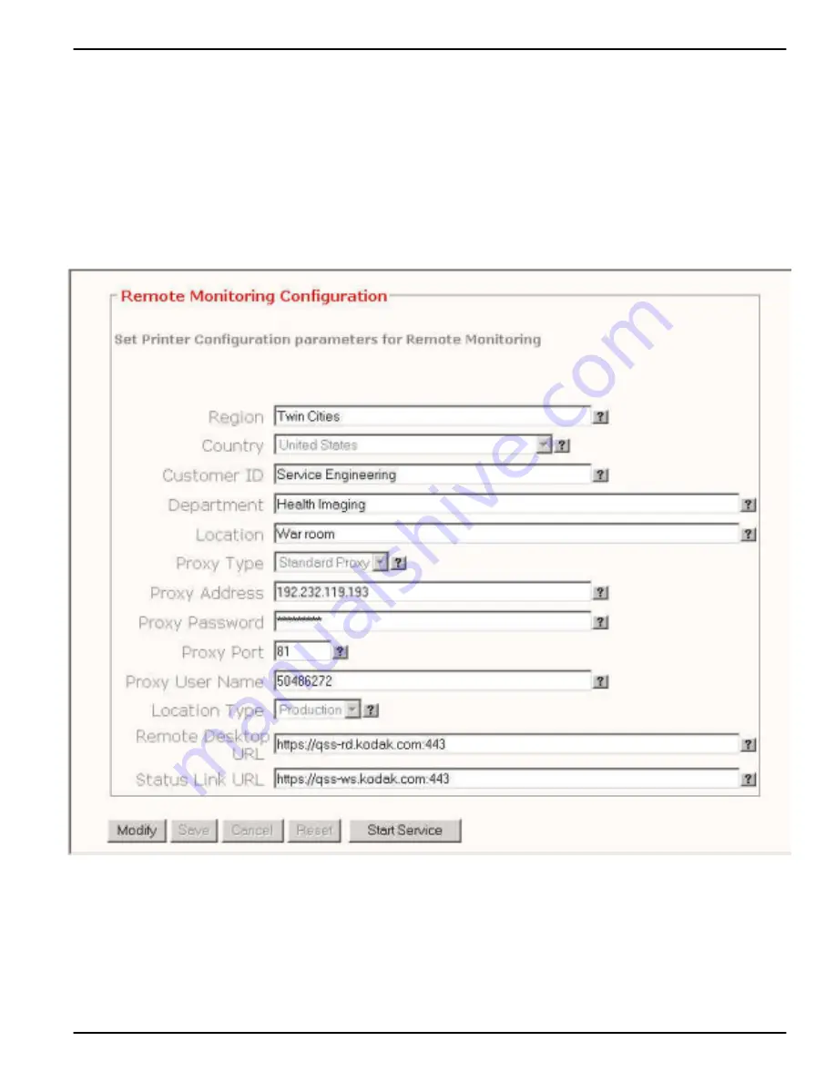 Kodak DryView 8150 Service Manual Download Page 59