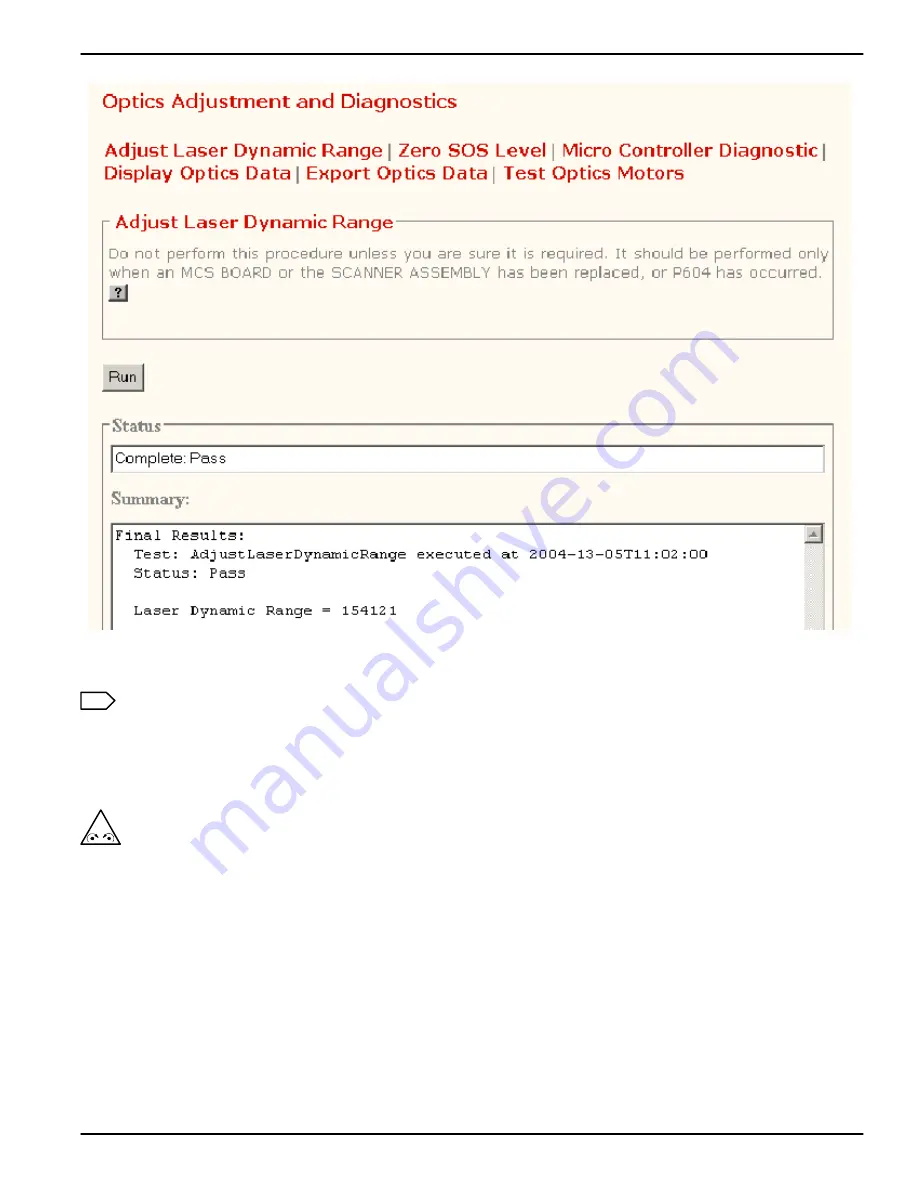 Kodak DryView 8150 Service Manual Download Page 102