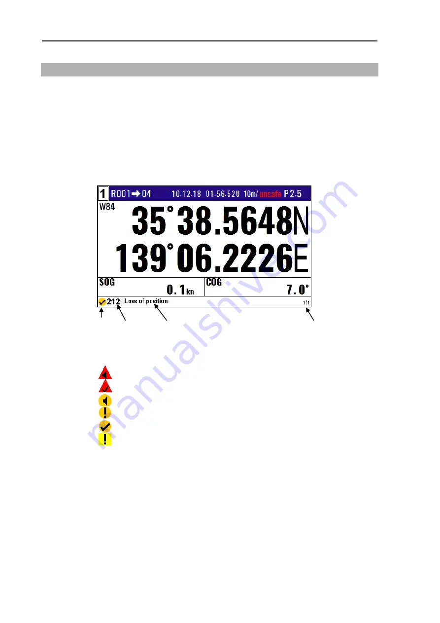 Koden KGP-922 Operation Manual Download Page 54