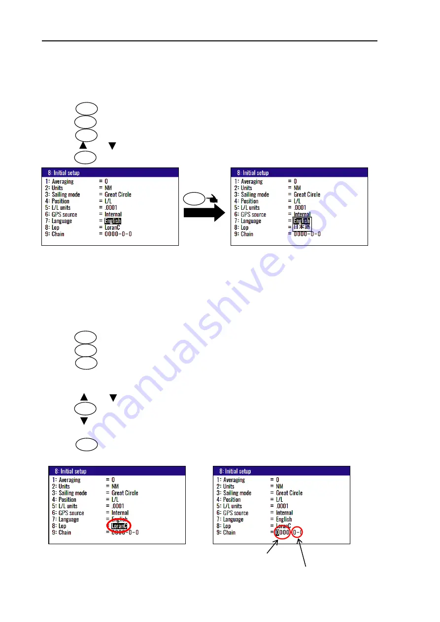 Koden KGP-922 Operation Manual Download Page 82