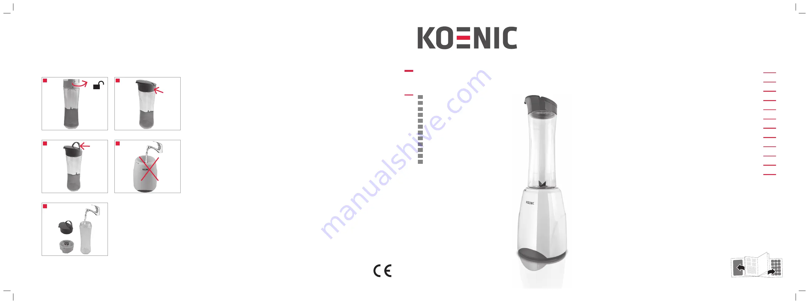 Koenic KBL 300 User Manual Download Page 1