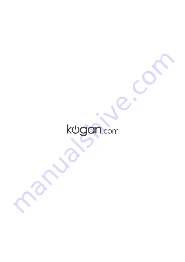 Kogan KA5LDGAFRYA User Manual Download Page 12