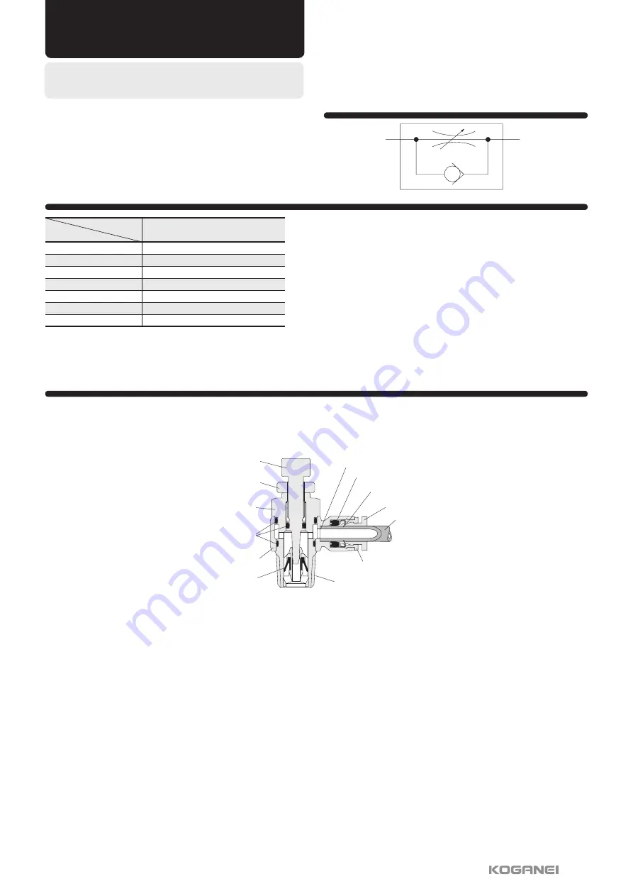 Koganei SSU4 Manual Download Page 1