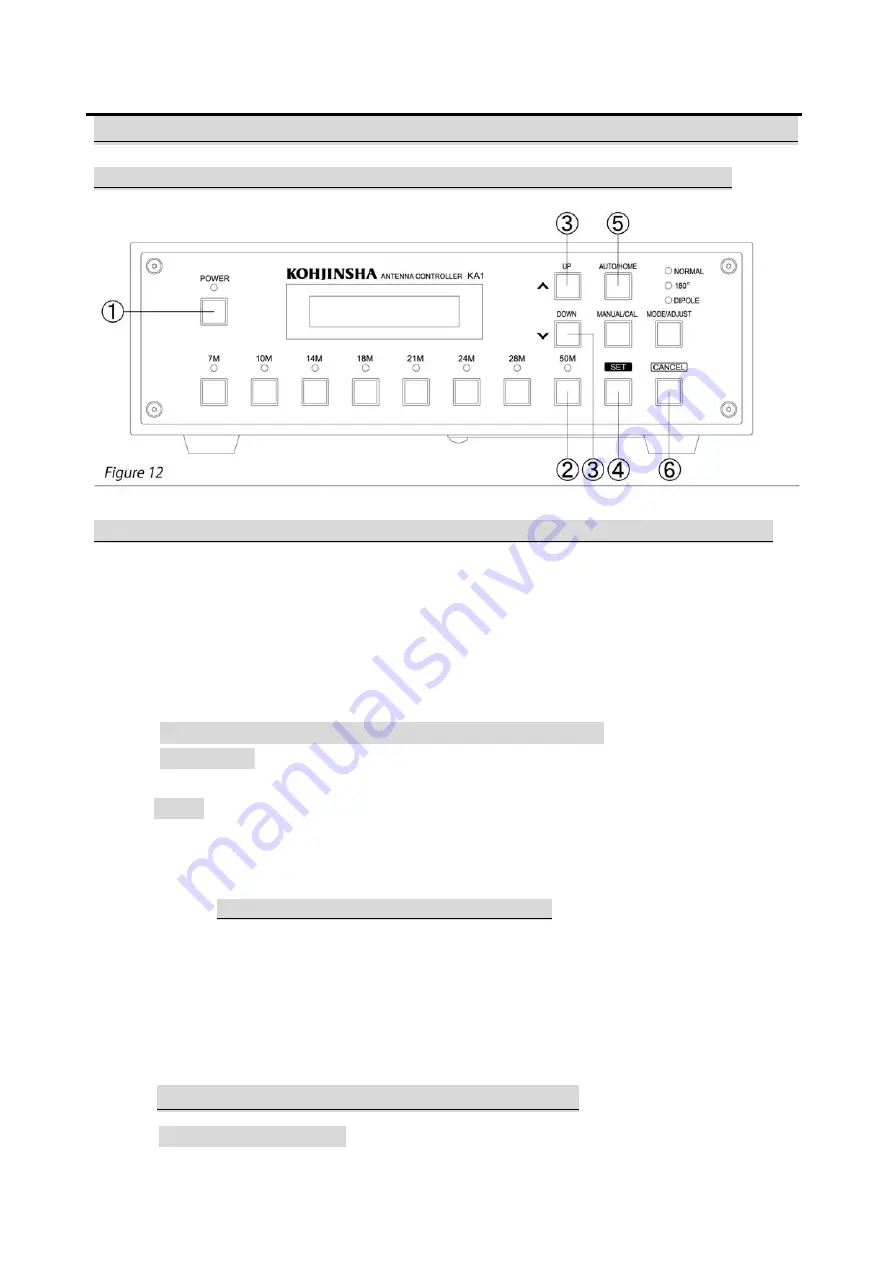 KOHJINSHA KA1 Series Instruction Manual Download Page 17