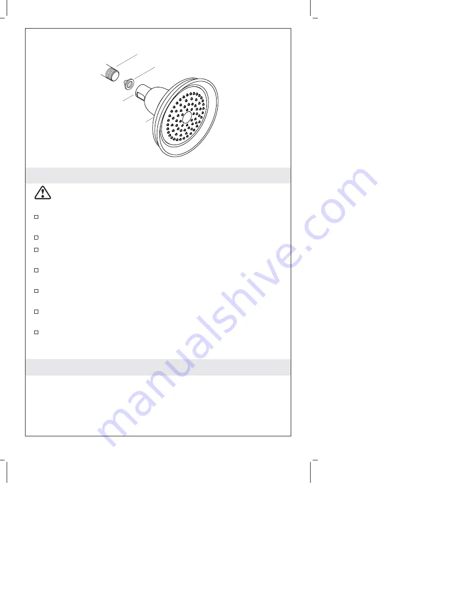 Kohler K-10282 Installation And Care Manual Download Page 20