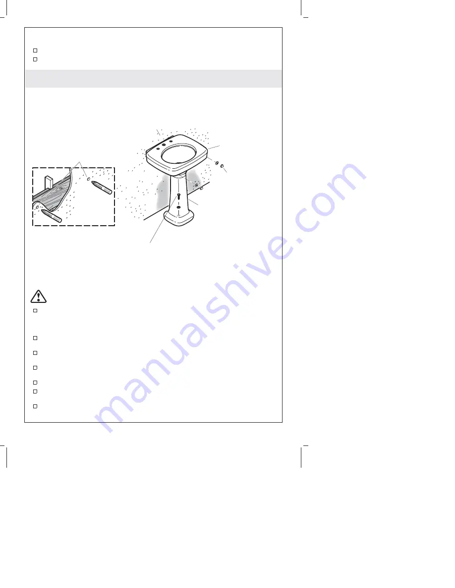 Kohler K-2338 Series Installation And Care Manual Download Page 7