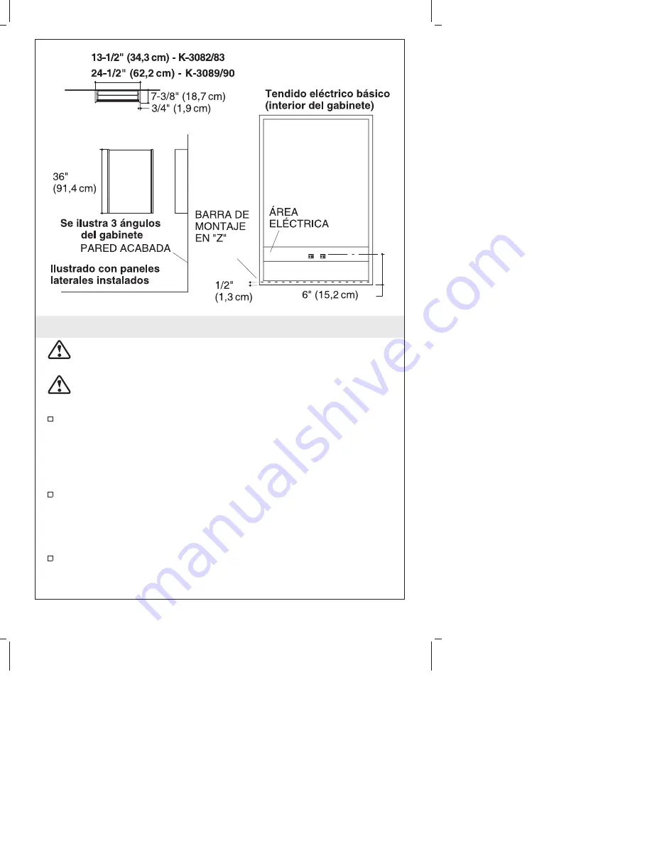 Kohler K-3082 Installation Manual Download Page 24