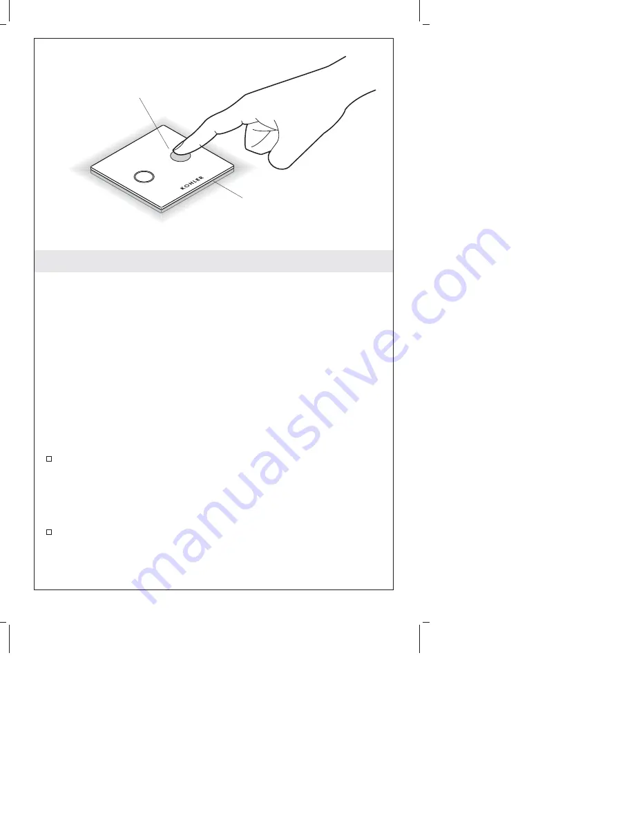 Kohler K-6448 Homeowner'S Manual Download Page 18