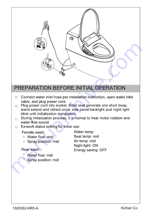 Kohler K-8297KR-HC-0 Homeowner'S Manual Download Page 8