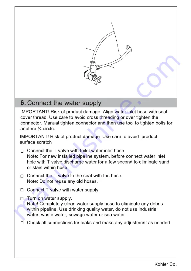 Kohler K-8297KR-HC-0 Скачать руководство пользователя страница 6