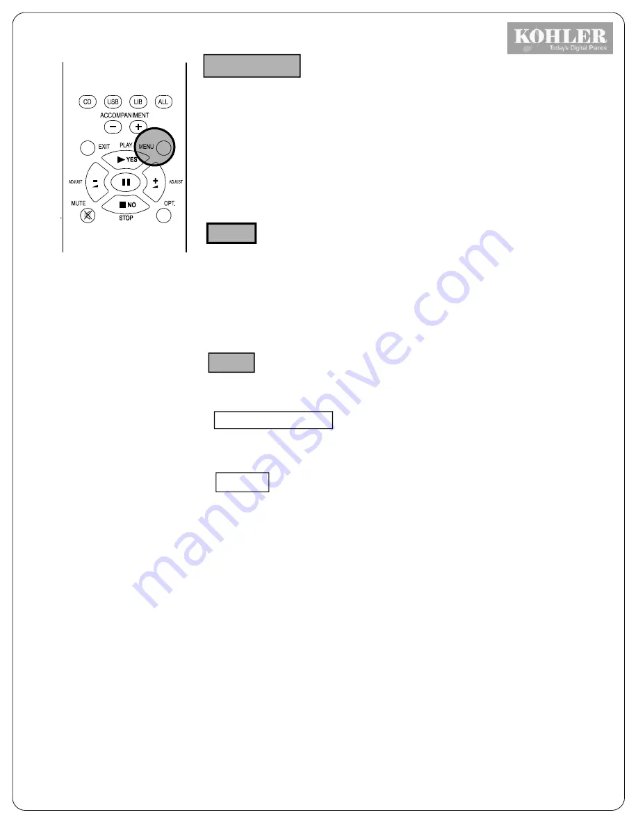 Kohler KD-7 User Manual Download Page 36