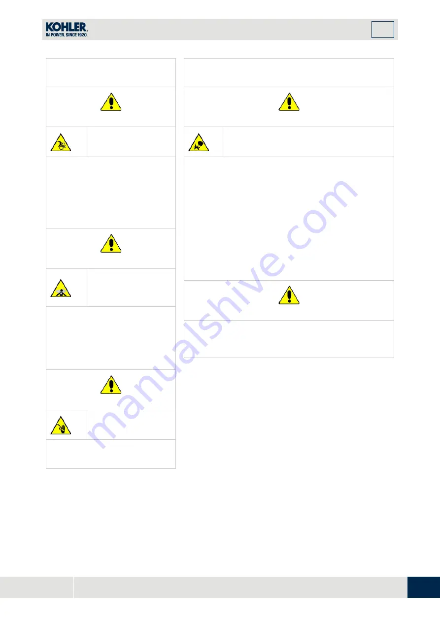 Kohler KDI 3404TCR-SCR Owner'S Manual Download Page 31