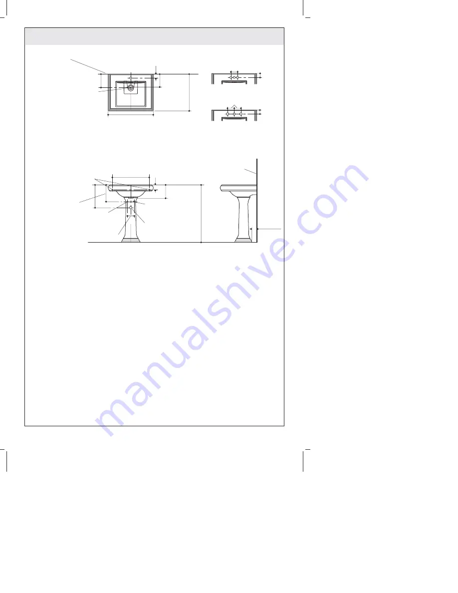 Kohler MEMOIRS K-2258 Installation And Care Manual Download Page 5