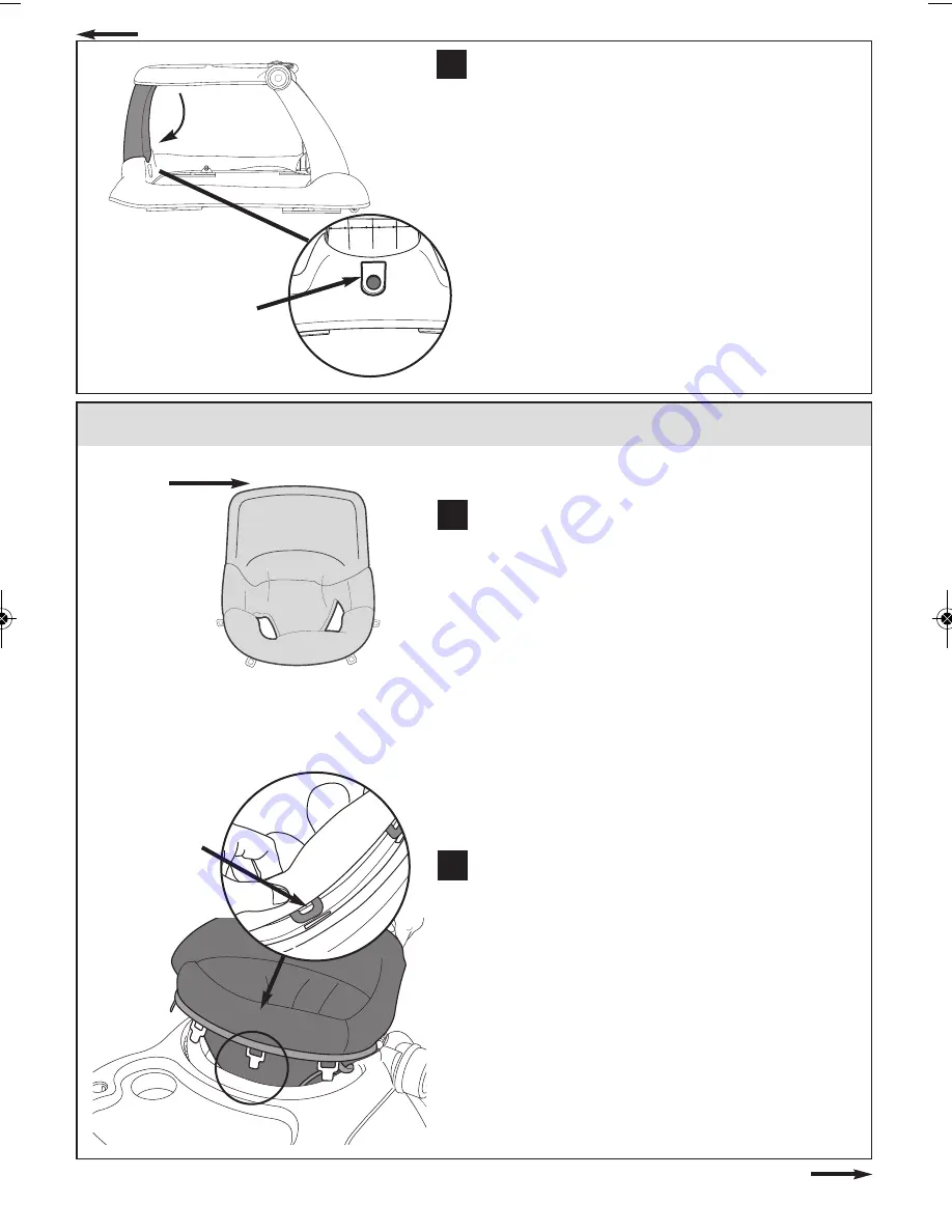 Kolcraft tiny steps Instruction Sheet Download Page 5