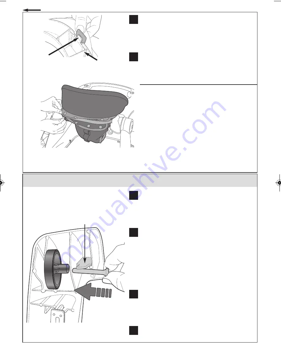 Kolcraft tiny steps Instruction Sheet Download Page 6