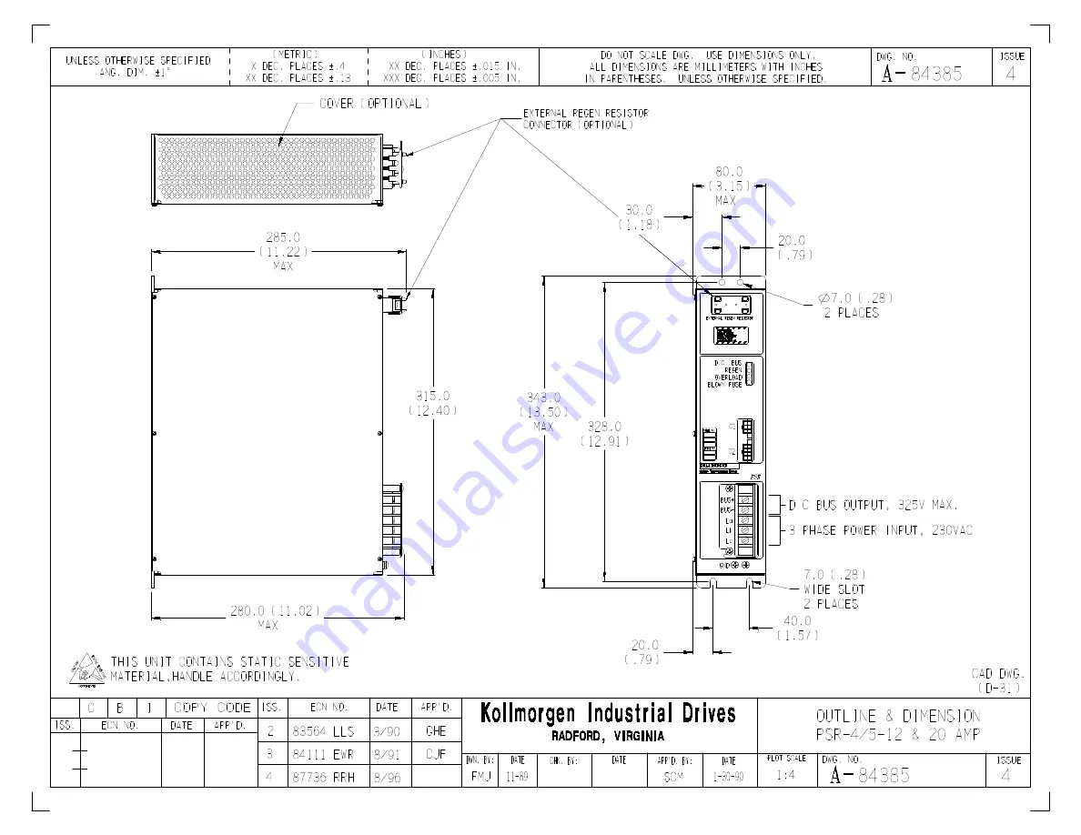 Kollmorgen BDS4 Series Installation And Setup Manual Download Page 84