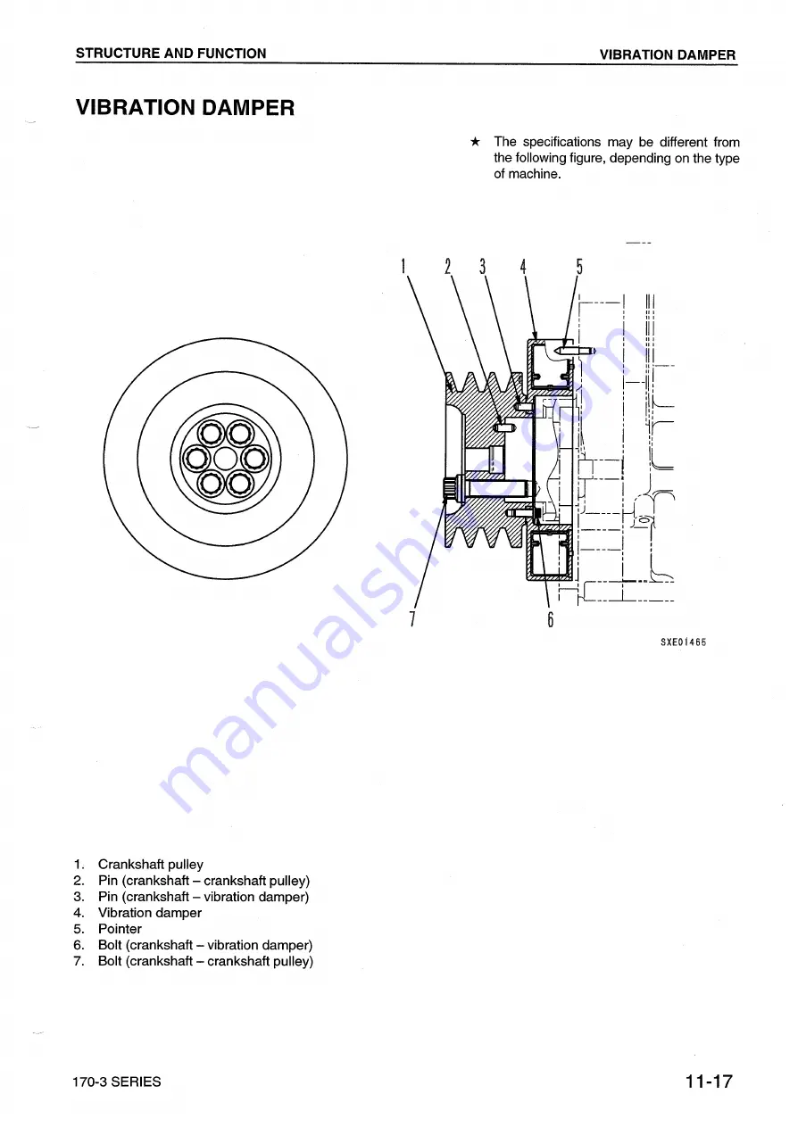 Komatsu 170-3 Series Скачать руководство пользователя страница 79