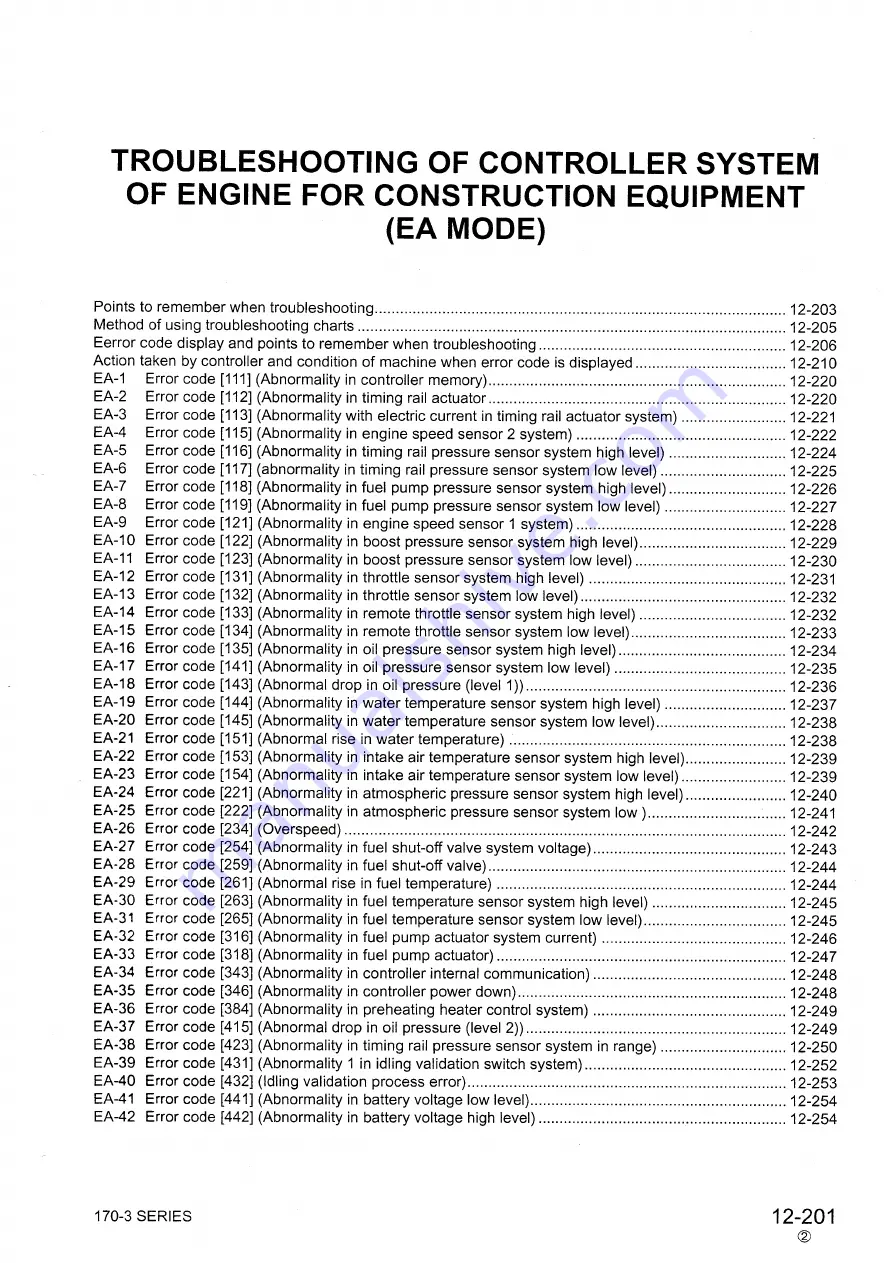 Komatsu 170-3 Series Shop Manual Download Page 188