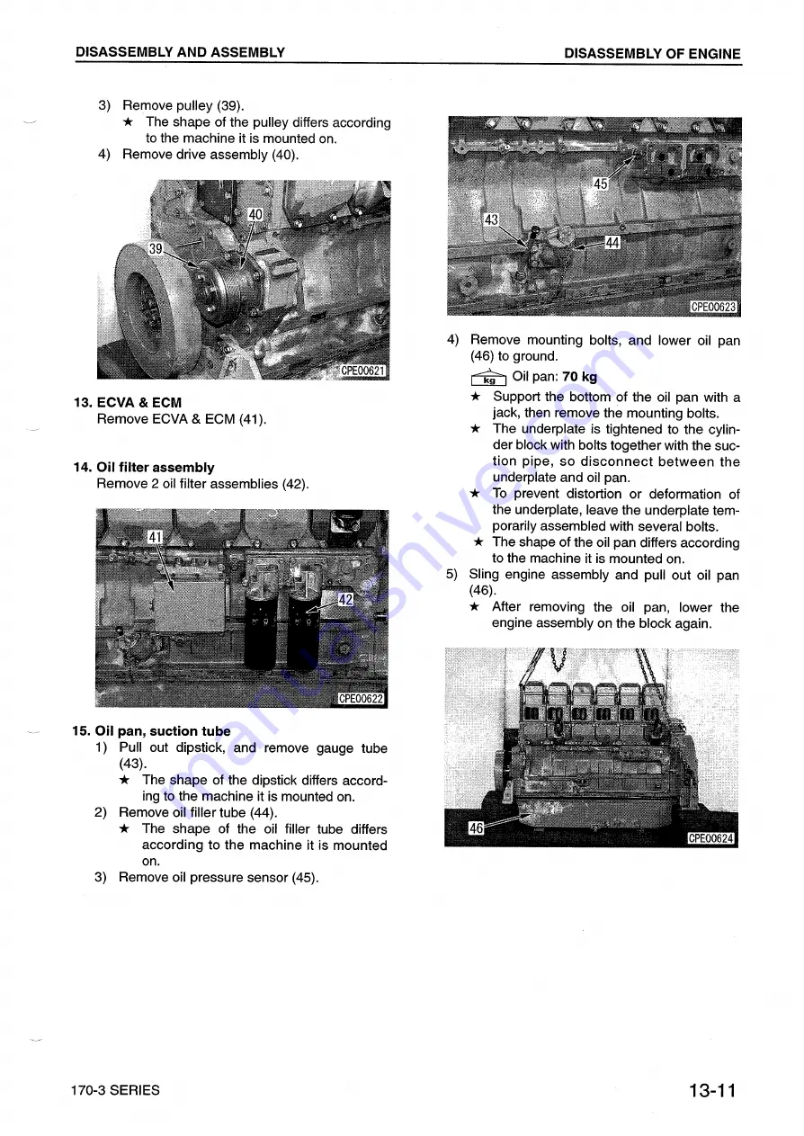 Komatsu 170-3 Series Скачать руководство пользователя страница 328