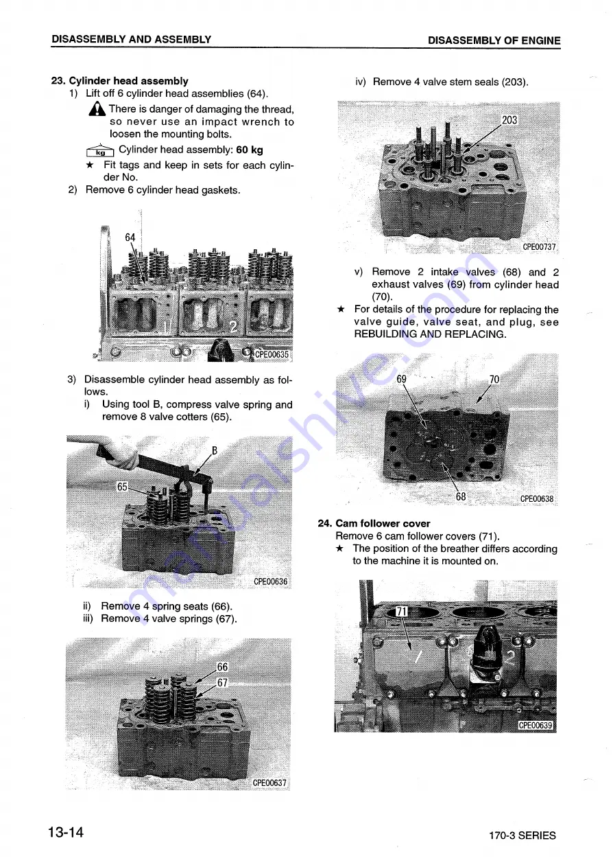 Komatsu 170-3 Series Скачать руководство пользователя страница 331