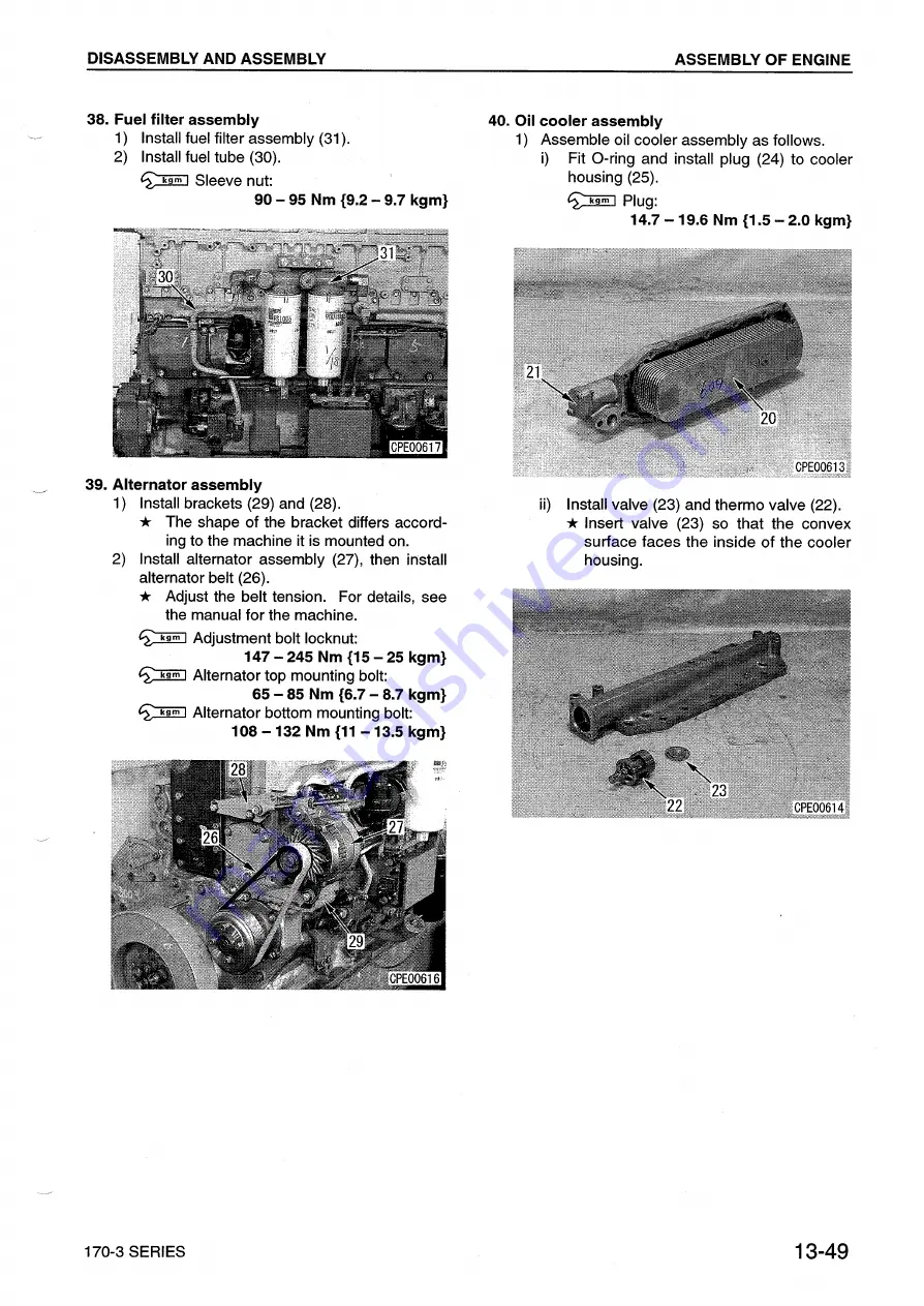 Komatsu 170-3 Series Скачать руководство пользователя страница 366