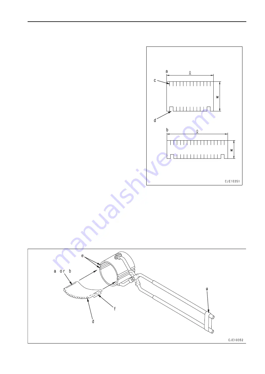 Komatsu 170-3 Series Shop Manual Download Page 439