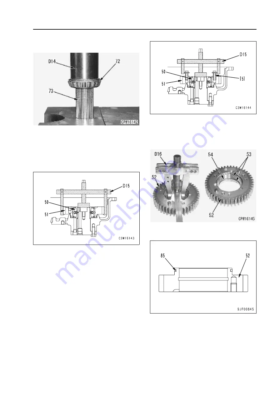 Komatsu 75001 Shop Manual Download Page 1090