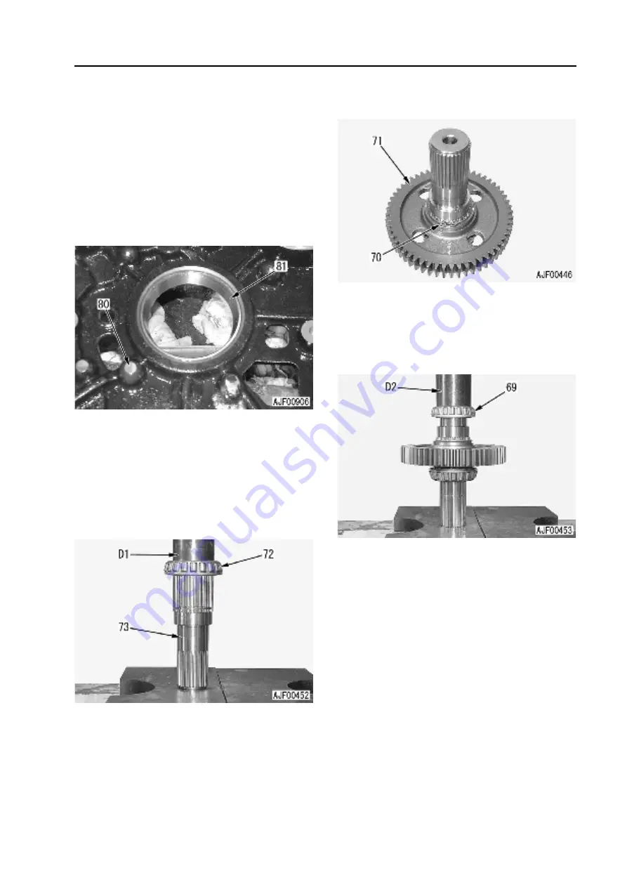 Komatsu 75001 Shop Manual Download Page 1092