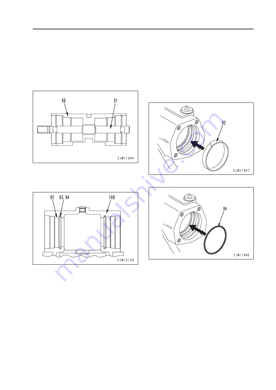 Komatsu 75001 Shop Manual Download Page 1184