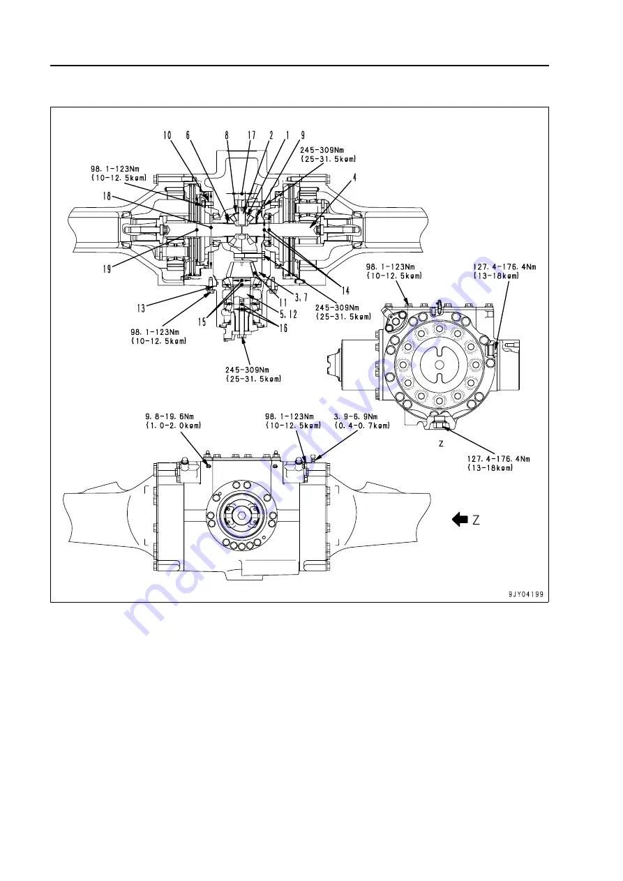 Komatsu 75001 Скачать руководство пользователя страница 123