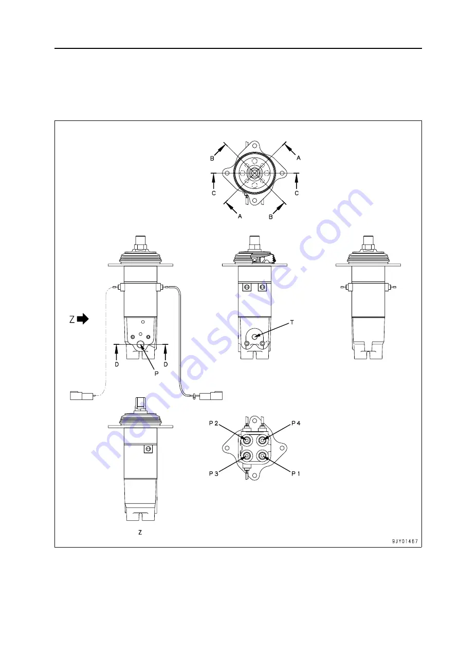 Komatsu 75001 Shop Manual Download Page 236