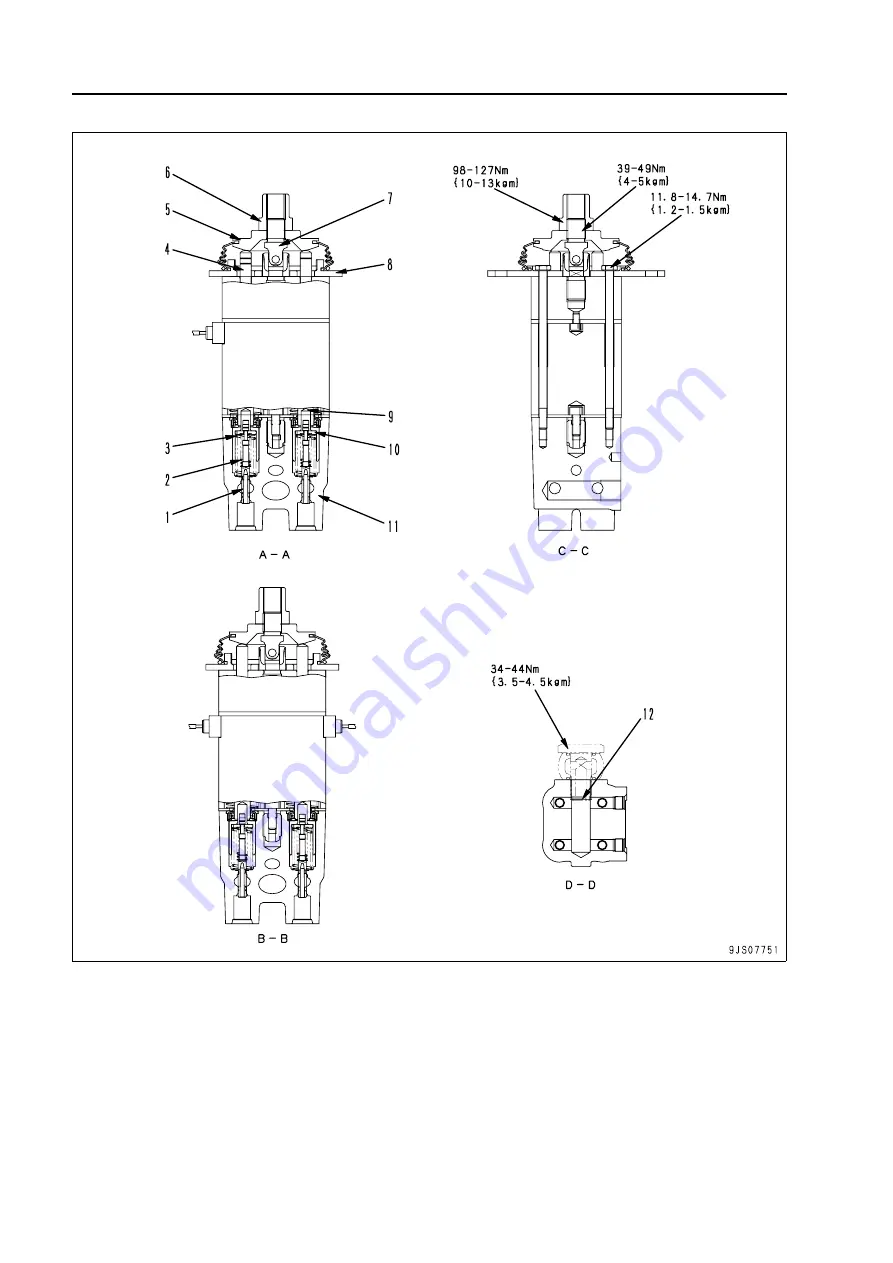 Komatsu 75001 Скачать руководство пользователя страница 237