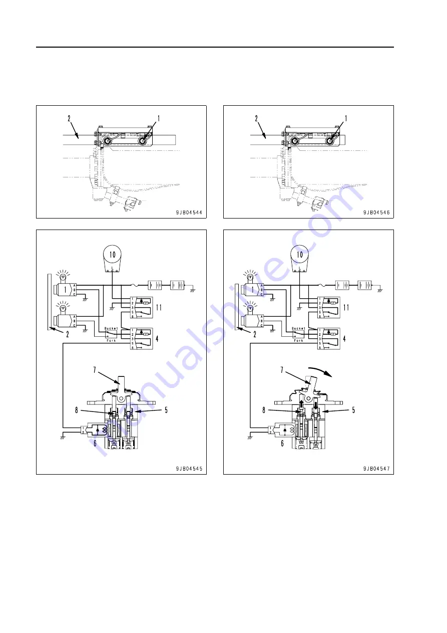 Komatsu 75001 Shop Manual Download Page 279