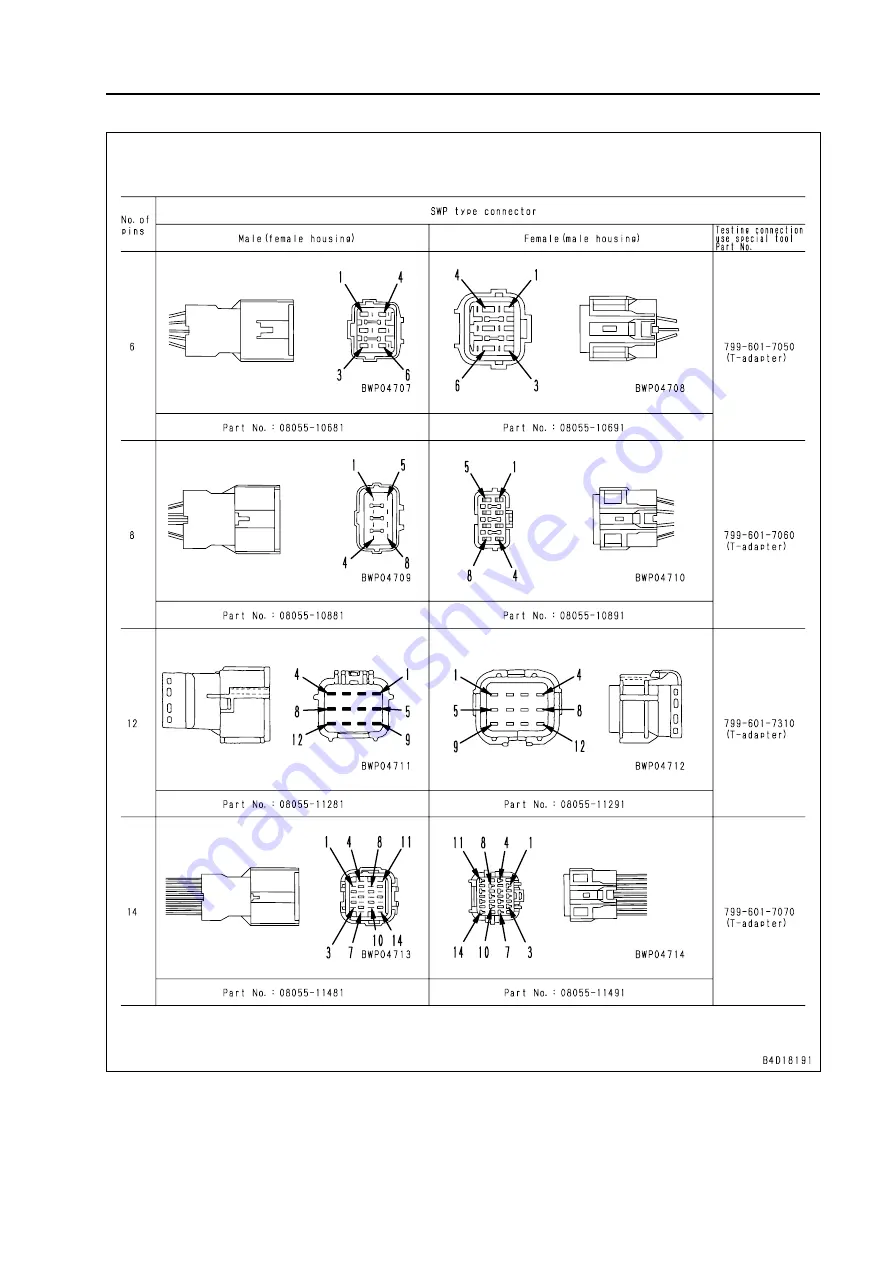 Komatsu 75001 Shop Manual Download Page 558