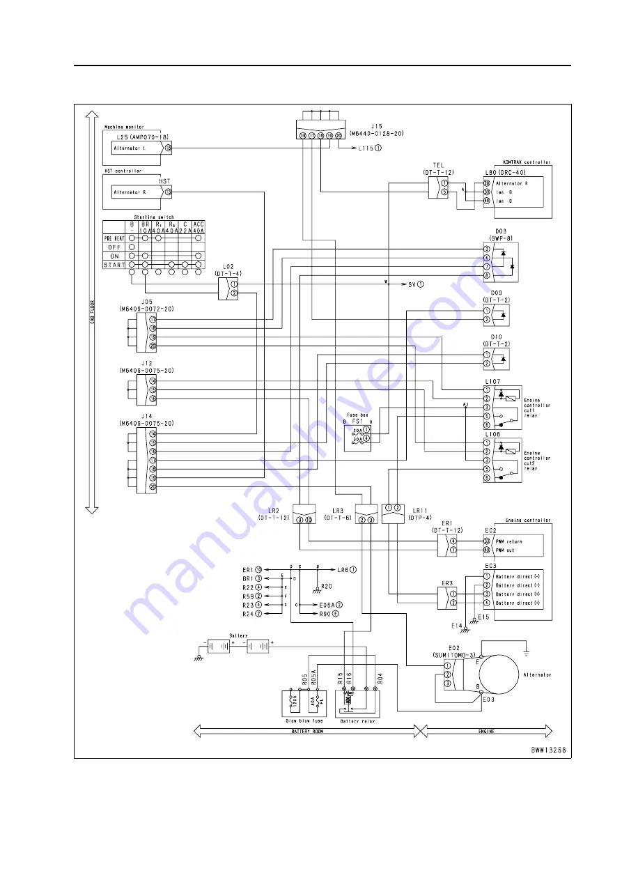 Komatsu 75001 Shop Manual Download Page 666